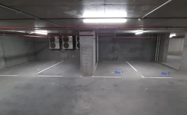 Bay 1 secured indoor parking in Central Park
