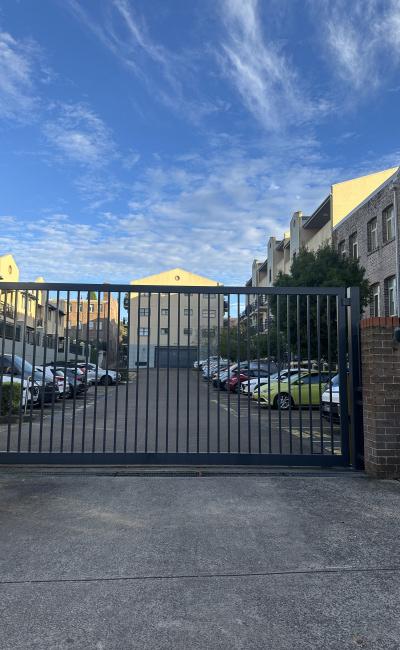 Car Spot in safe gated Piano House warehouse Annandale location. Easy access, quiet street.