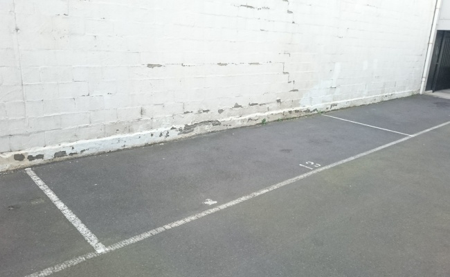 Secure parking space, short walk to station!