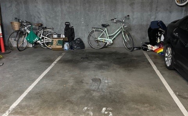 Secure, easy to access parking, close to CBD, opposite the no. 96 tram stop