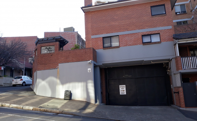 Indoor lot parking on Norman Street & Riley Street in Darlinghurst Indoor lot parking on Norman Street & Riley Street in Darlinghurst