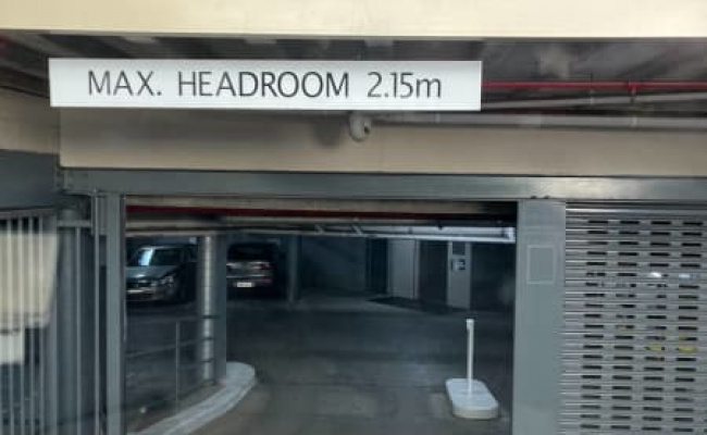 Secure Underground Parking in Braddon