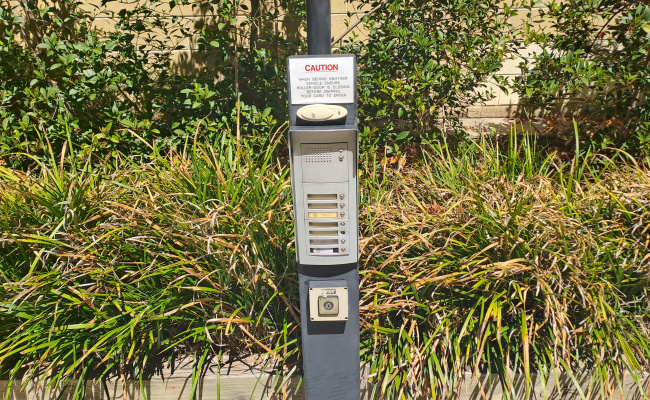 Secure park near cbd