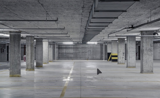Indoor lot parking on Northbourne Avenue in Turner Australian Capital Territory