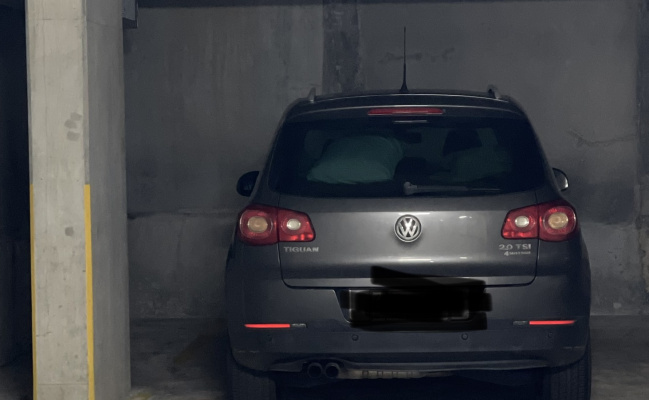 Secure underground car parking 3 mins walk to St Leonards station.
