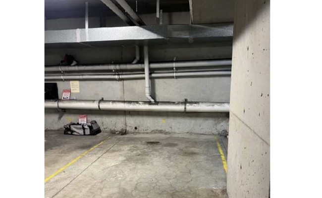 Indoor lot parking on O'Brien Street in Bondi Beach New South Wales Indoor lot parking on O'Brien Street in Bondi Beach New South Wales