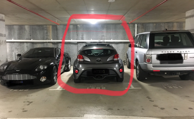 Secured undercover parking off Bondi Rd