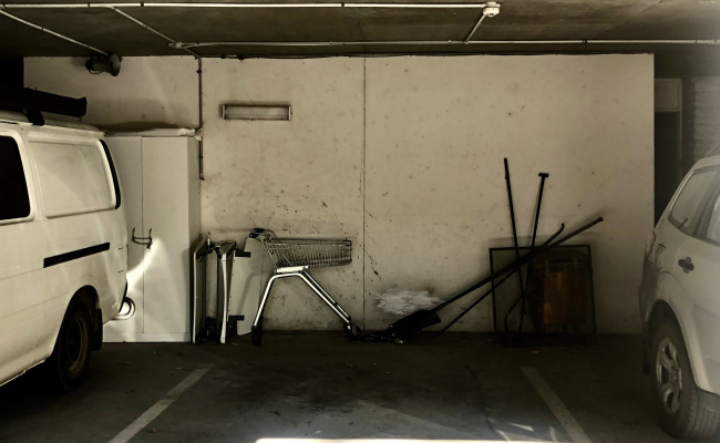Undercover space at back of good residential building, available 24/7