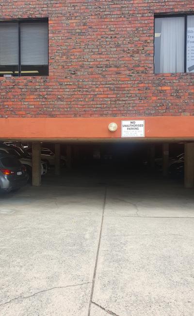 Carport parking on Ord Street in West Perth Western Australia