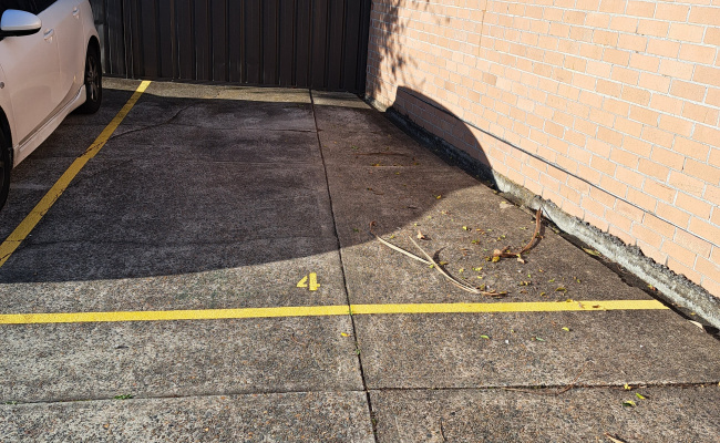 Outdoor lot parking on Orpington Street in Ashfield New South Wales Outdoor lot parking on Orpington Street in Ashfield New South Wales