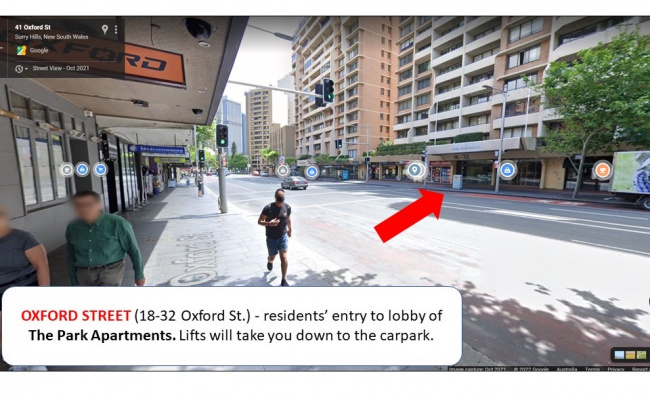 Darlinghurst - Secure Basement Parking close to Museum Station
