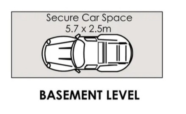 Secure parking spot in Crows Nest