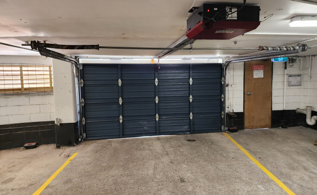 Secure Lockup Garage opposite St Leonards Station 2 spaces available BIG SPACE