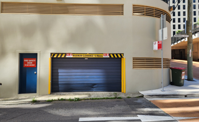 Secure Lockup Garage opposite St Leonards Station 2 spaces available BIG SPACE