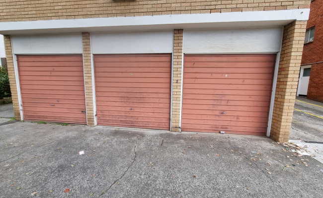 Locked-up garage, storage. 2 mins walking to westfield, 5mins to hurstville train station