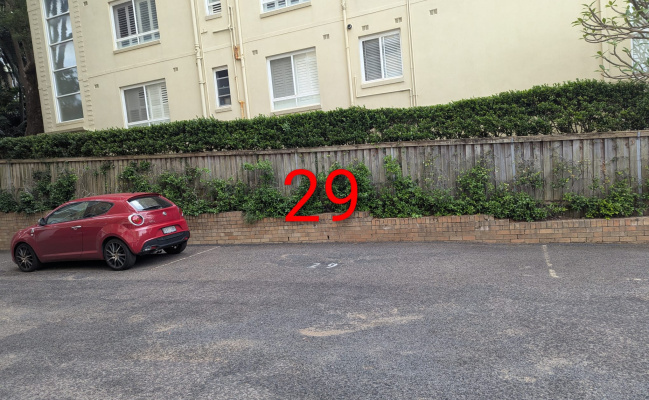 Outside parking on Peel Street in Kirribilli New South Wales