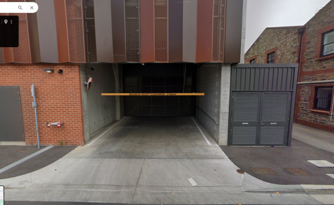 Premium indoor parking space in the city, just a 3-minute walk from Victoria Square.
