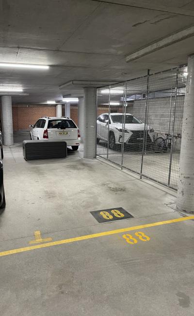 Secured clean indoor car space. Redfern station. Great location, safe building.