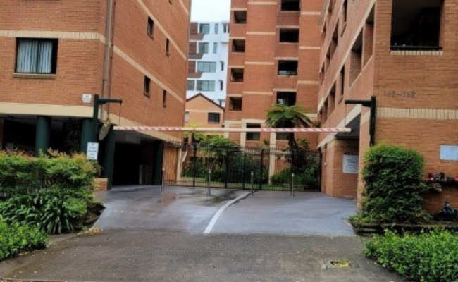 Indoor lot parking on Pitt Street in Redfern New South Wales Indoor lot parking on Pitt Street in Redfern New South Wales