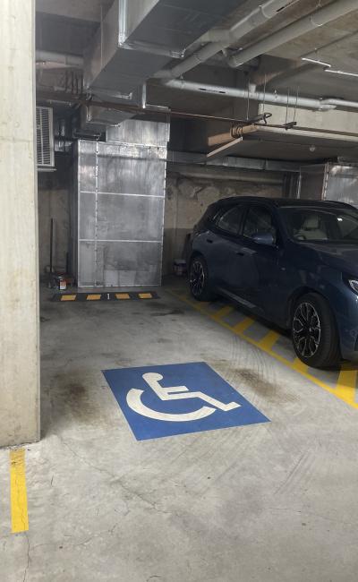 Indoor lot parking on Pittwater Road in Manly New South Wales Indoor lot parking on Pittwater Road in Manly New South Wales