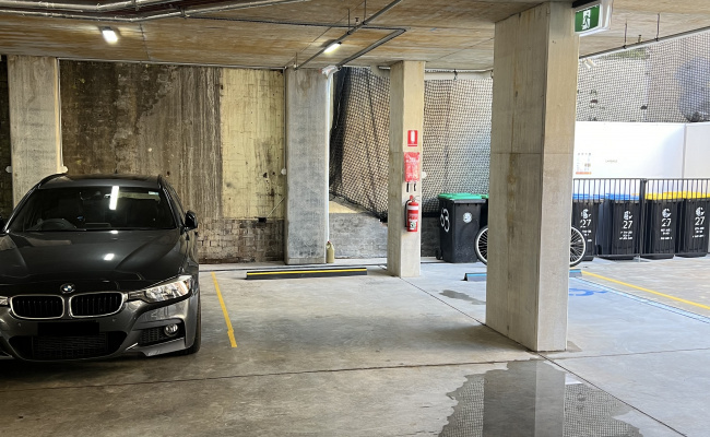 Lock up garage parking on Pittwater Road in Manly New South Wales