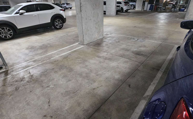 Undercover parking. The location is convenient and easily accessible via public transport.