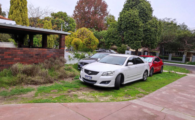 Outdoor lot parking on Portland Street in Nedlands Western Australia