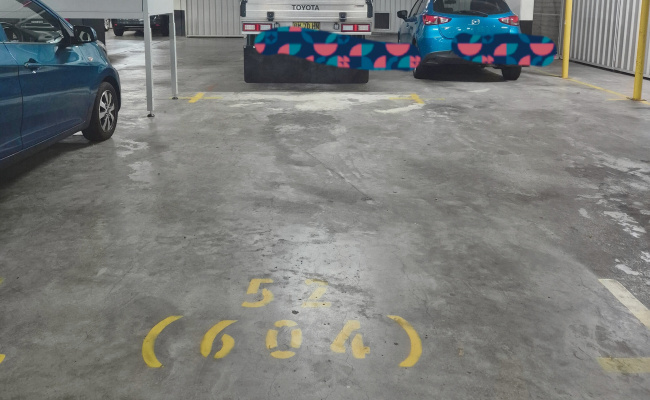 Undercover secure parking with public transport nearby