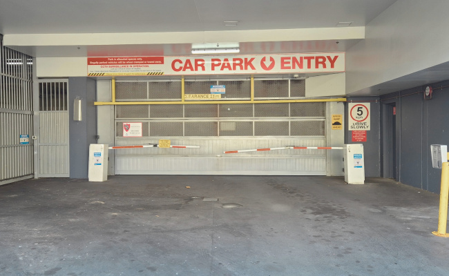 Undercover secure parking with public transport nearby