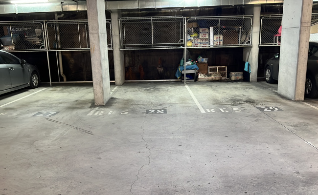 Nice and spacious parking lot available