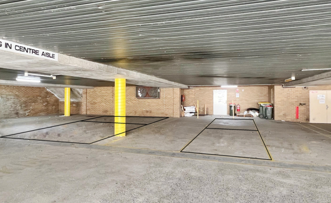 Centrally Located - Secure, undercover Car Park with easy access. Double Space for the price of 1