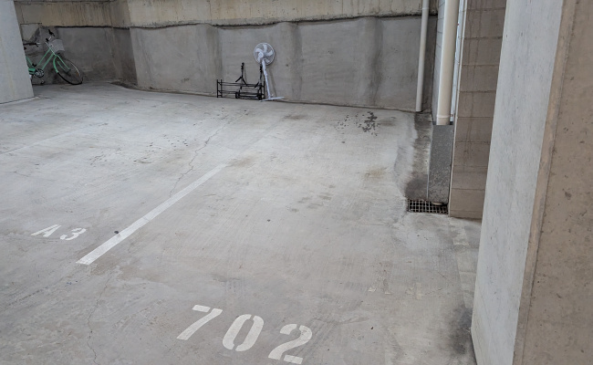Great secure parking space in Fortitude Valley near Newstead Gasworks Plaza.