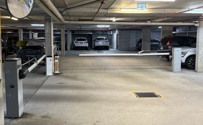 Secured underground parking.