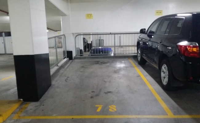 Secure parking space around Central