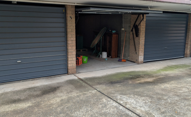 Lock up garage parking on Queen Street in Beaconsfield New South Wales