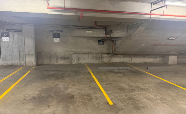 Indoor lot parking on Queen Street in Melbourne Victoria Indoor lot parking on Queen Street in Melbourne Victoria