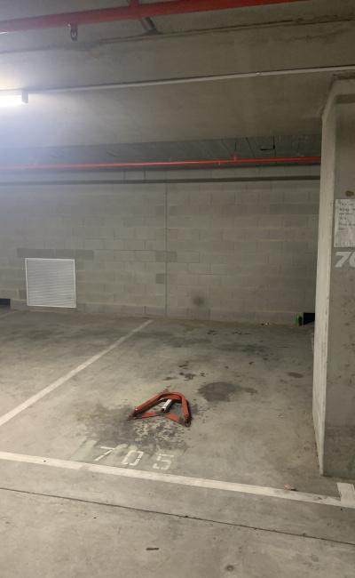 Indoor lot parking on Queens Lane in Melbourne Victoria Indoor lot parking on Queens Lane in Melbourne Victoria