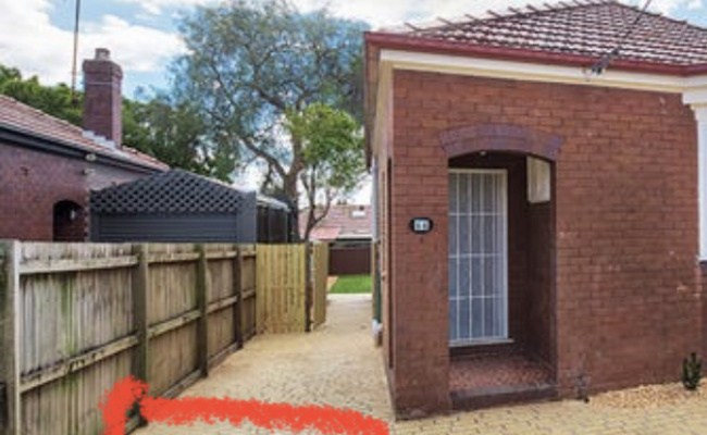 Easy access, drive in, off the road parking.