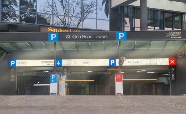 Secure Reserved Parking on Queens Road