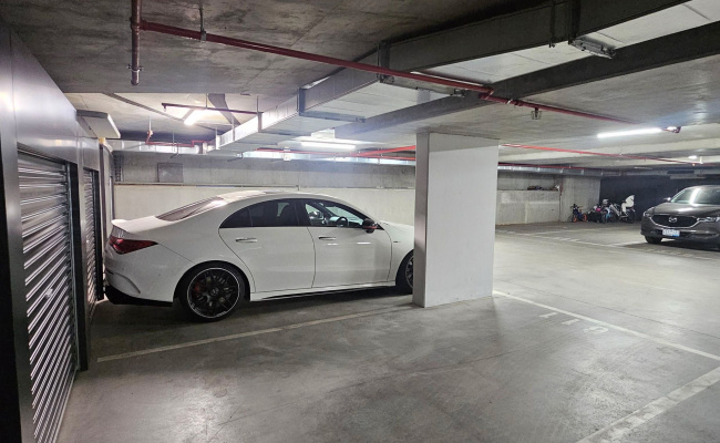 Indoor lot parking on Queens Road in Melbourne Victoria Indoor lot parking on Queens Road in Melbourne Victoria