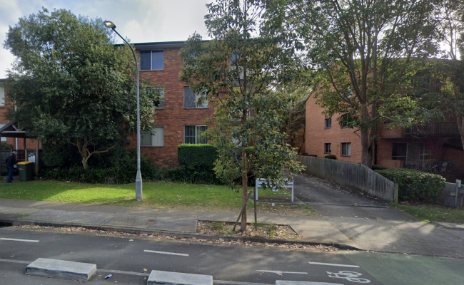 Outdoor lot parking on Queens Road in Westmead New South Wales Outdoor lot parking on Queens Road in Westmead New South Wales
