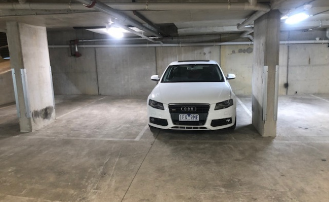 Lock up garage parking on Queensberry Street in Carlton Victoria Lock up garage parking on Queensberry Street in Carlton Victoria