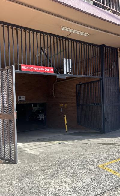 Great under ground secure parking spot in the heart of Surry hills