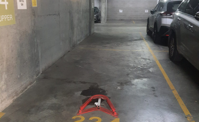 Indoor lot parking on Rakaia Way in Docklands Victoria Indoor lot parking on Rakaia Way in Docklands Victoria