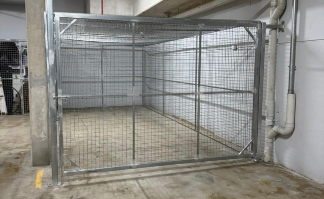 Underground large storage cage / carpark at Alexandria