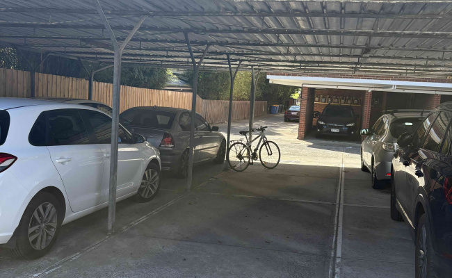 Undercover off street car space near Auburn and Camberwell stations