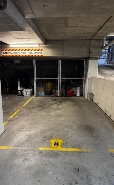 Indoor lot parking on Renwick Street in Redfern New South Wales Indoor lot parking on Renwick Street in Redfern New South Wales