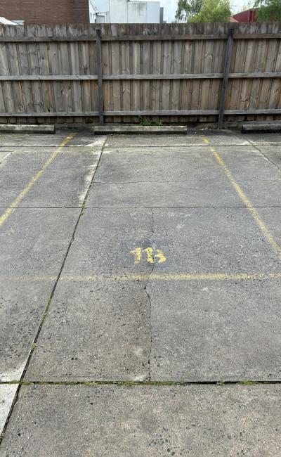 Outdoor lot parking on Riversdale Road in Hawthorn East Victoria Outdoor lot parking on Riversdale Road in Hawthorn East Victoria