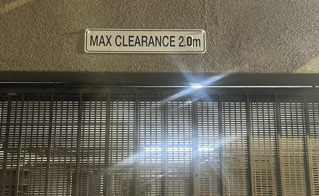 Great parking space between Eureka Tower and Freshwater Place. Access via Cook St