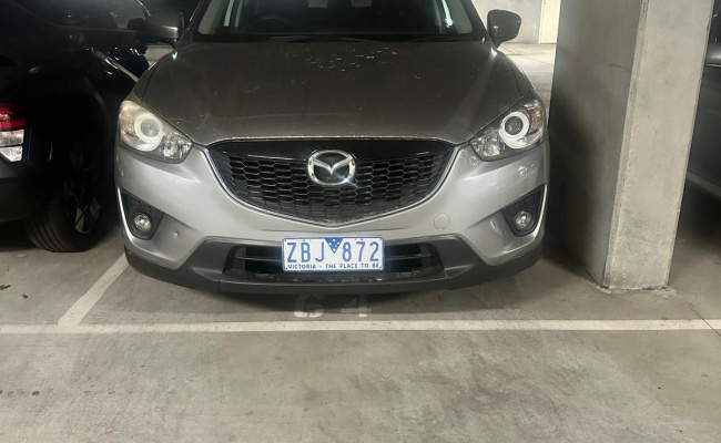 Great parking space between Eureka Tower and Freshwater Place. Access via Cook St